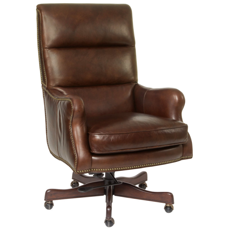 Hooker Furniture EC Genuine Leather Executive Chair & Reviews Wayfair
